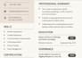 rewrite and design resume, CV and cover letter